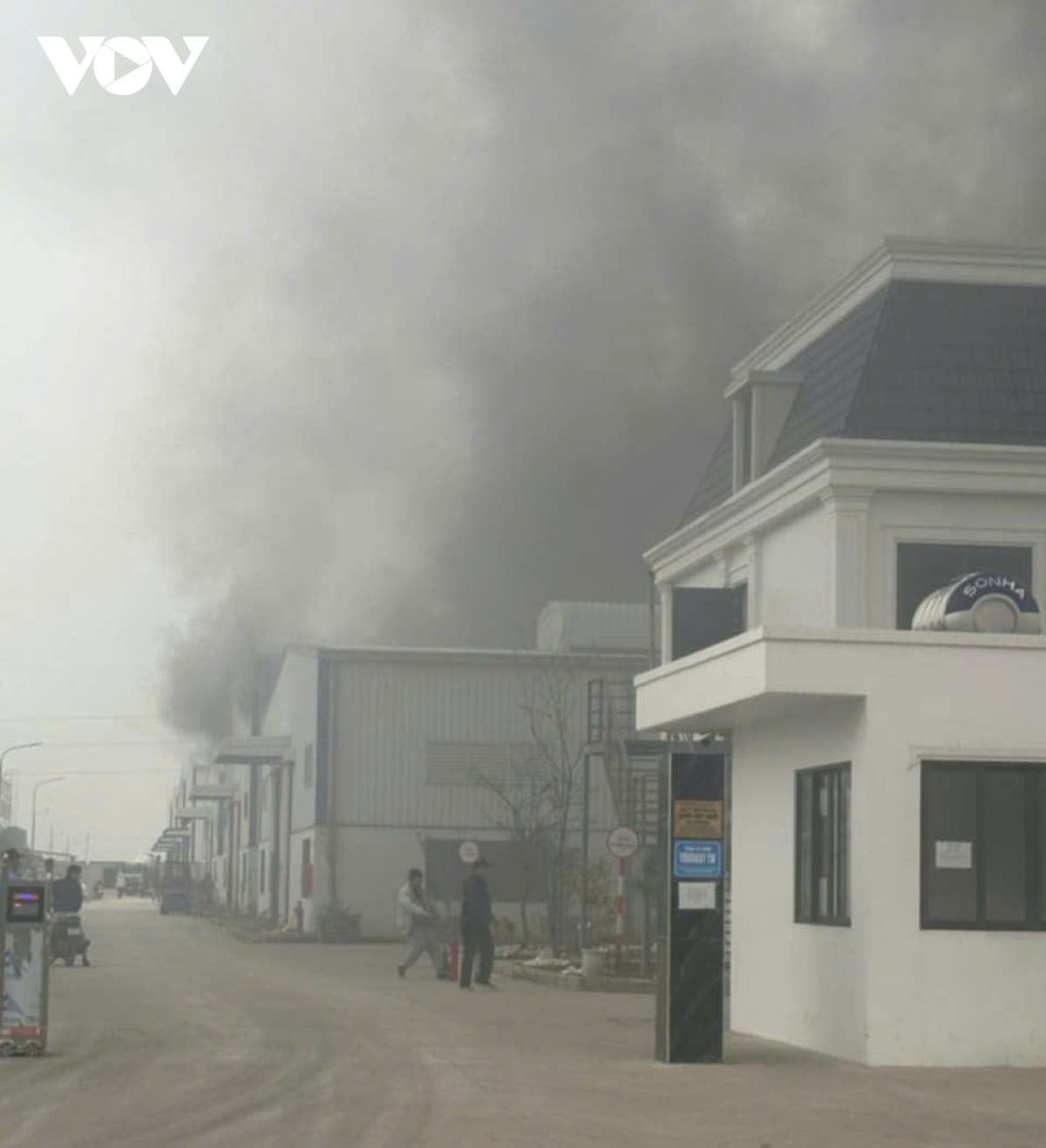 chay tai cum cong nghiep tien lang hai phong hinh anh 1