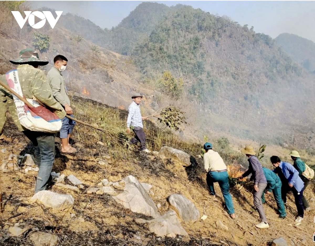 Sơn La tăng cường ứng phó khi trên địa bàn liên tiếp xảy ra các vụ cháy