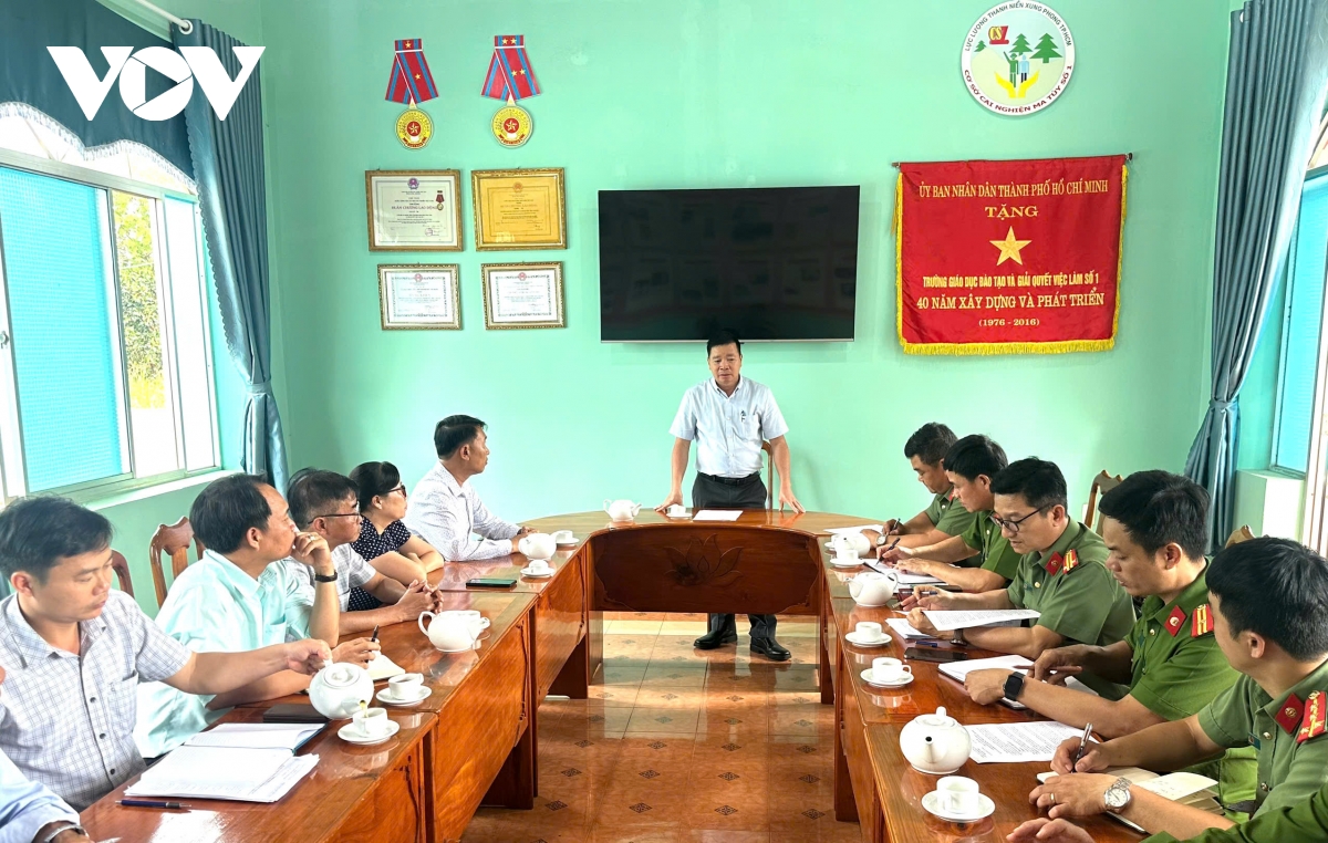 công an Đắk nông tiếp nhận cơ sở cai nghiện ma túy hơn 2.000 người từ tp.hcm hình ảnh 7 cong an Dak nong tiep nhan co so cai nghien ma tuy hon 2.000 nguoi tu tp.hcm hinh anh 7