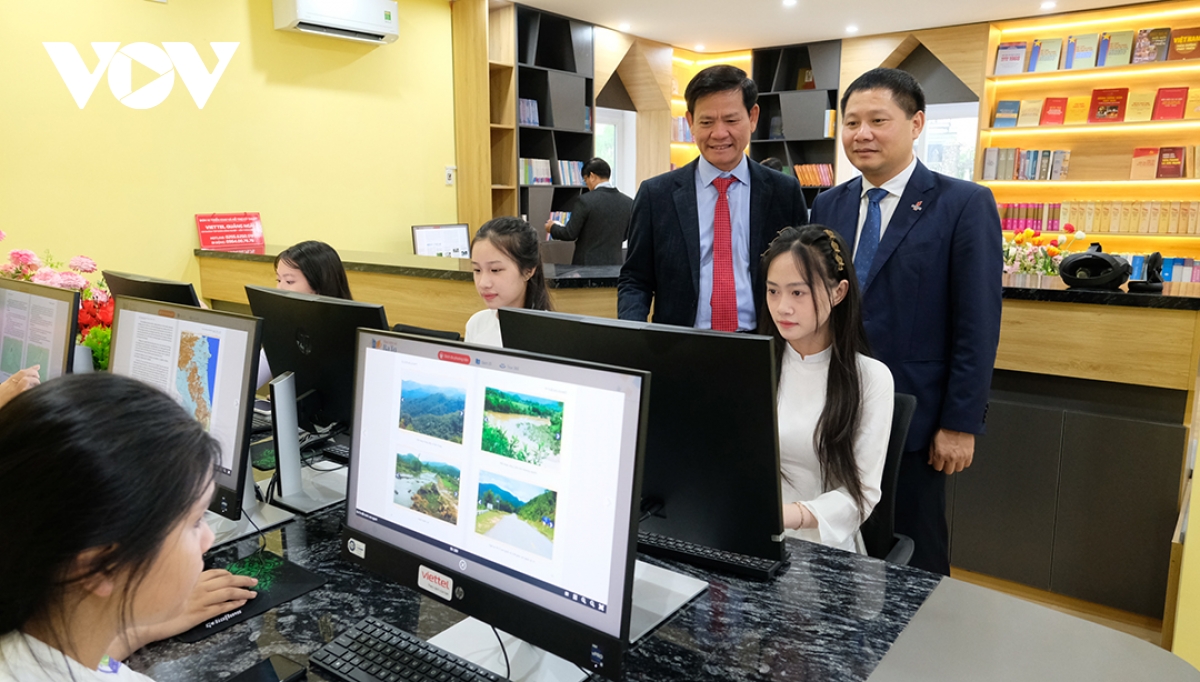 quảng ngãi khánh thành thư viện số ba tơ trị giá 5 tỷ đồng hình ảnh 1 quang ngai khanh thanh thu vien so ba to tri gia 5 ty dong hinh anh 1