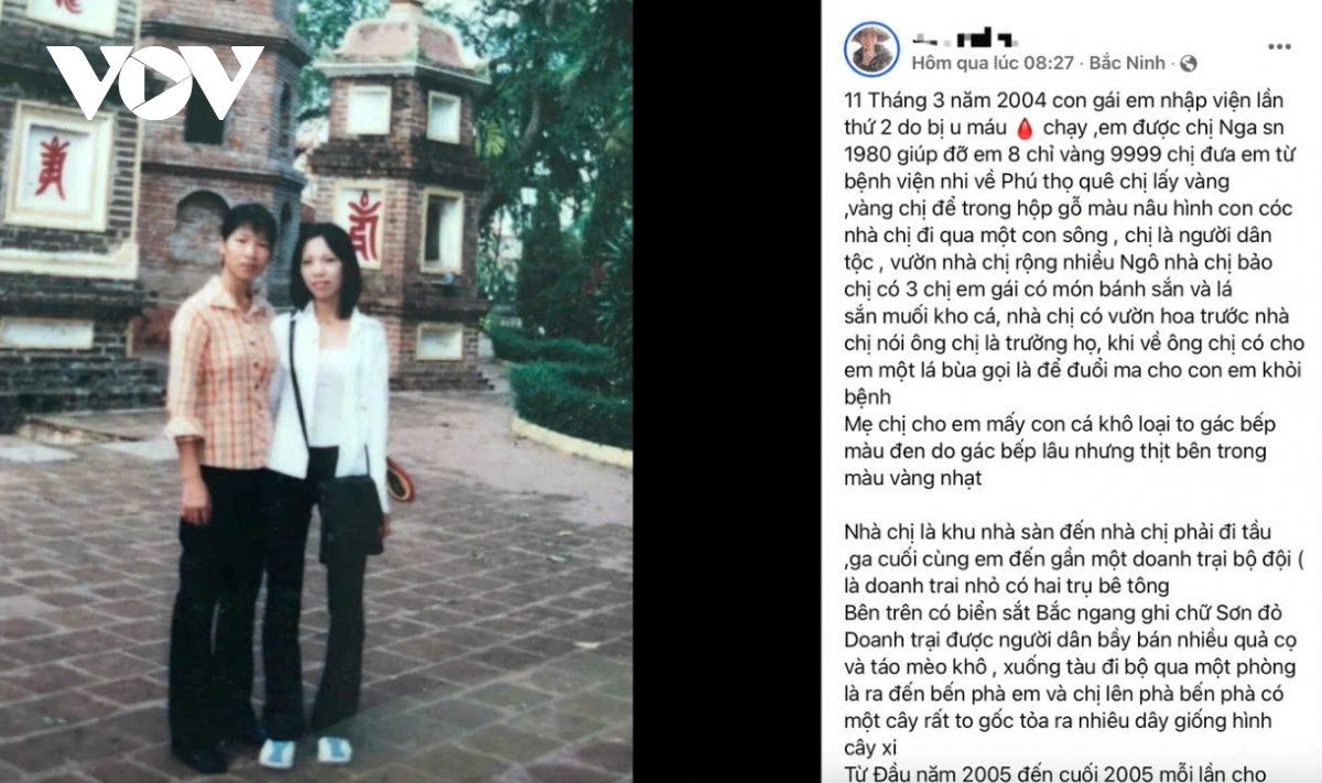Hành trình tìm ân nhân cho vay 8 chỉ vàng để chữa bệnh cho con gái 21 năm trước