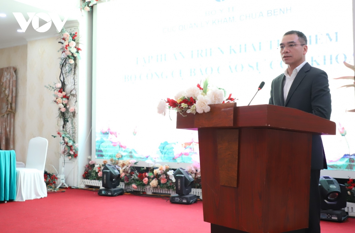 bộ y tế triển khai thí điểm bộ công cụ báo cáo sự cố y khoa trực tuyến hình ảnh 1 bo y te trien khai thi diem bo cong cu bao cao su co y khoa truc tuyen hinh anh 1