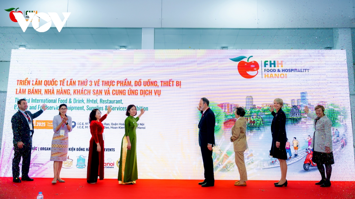 Hơn 180 nhà cung cấp tham gia triển lãm Food & Hospitality Hanoi 2025