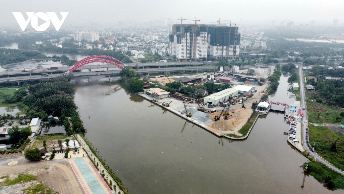 TP.HCM khánh thành dự án 240 tỷ, khép kín dự án chống ngập 10.000 tỷ