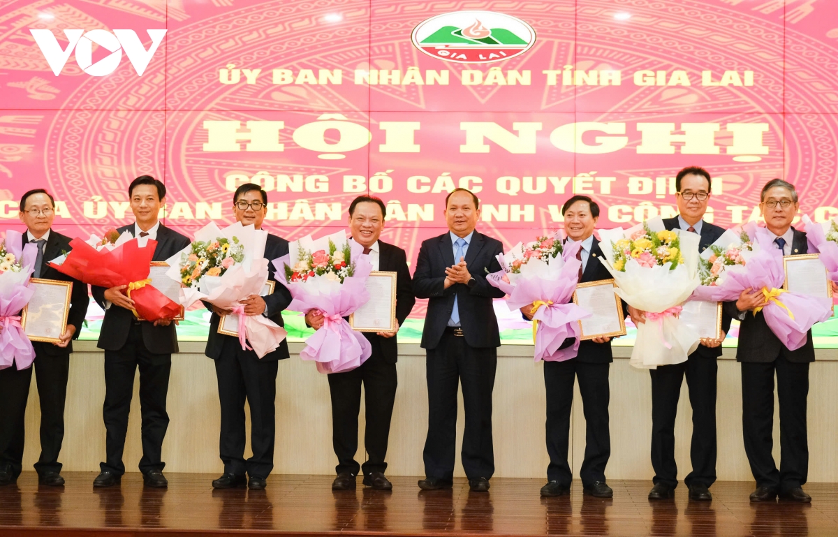 gia lai công bố nhân sự lãnh đạo các sở, ngành sau sắp xếp hình ảnh 1 gia lai cong bo nhan su lanh dao cac so, nganh sau sap xep hinh anh 1