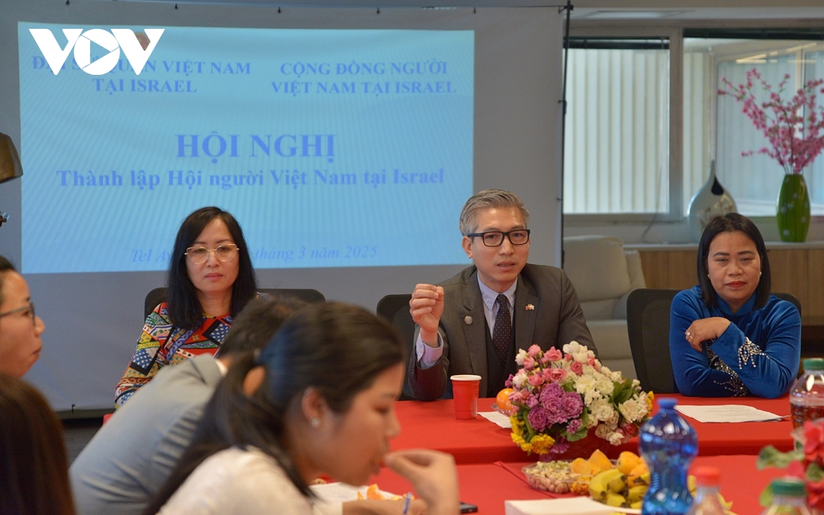 hội người việt nam tại israel ra đời - dấu mốc mới trong quan hệ giữa 2 nước hình ảnh 1 hoi nguoi viet nam tai israel ra doi - dau moc moi trong quan he giua 2 nuoc hinh anh 1