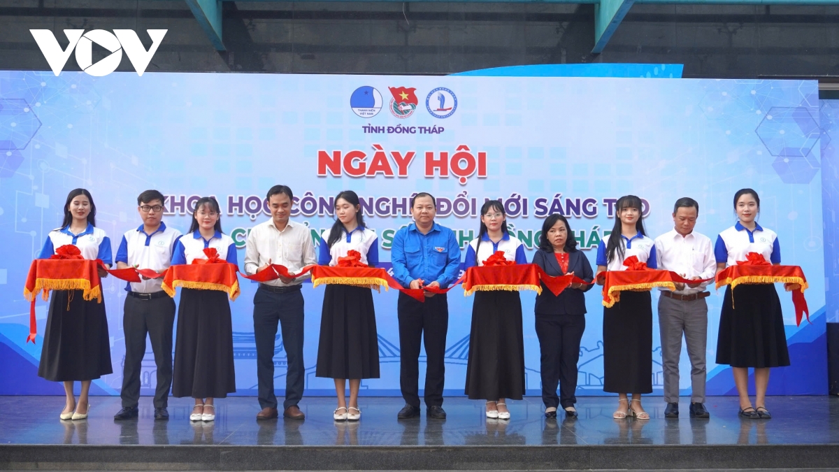 Ngày hội chuyển đổi số Đồng Tháp thu hút đông đảo đoàn viên, thanh niên tham dự