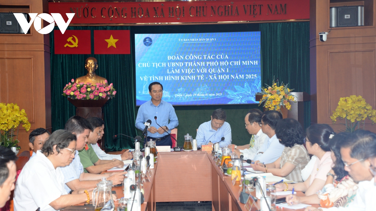 Quận trung tâm TPHCM phải nghĩ lớn, làm lớn, thậm chí là vượt khỏi giới hạn