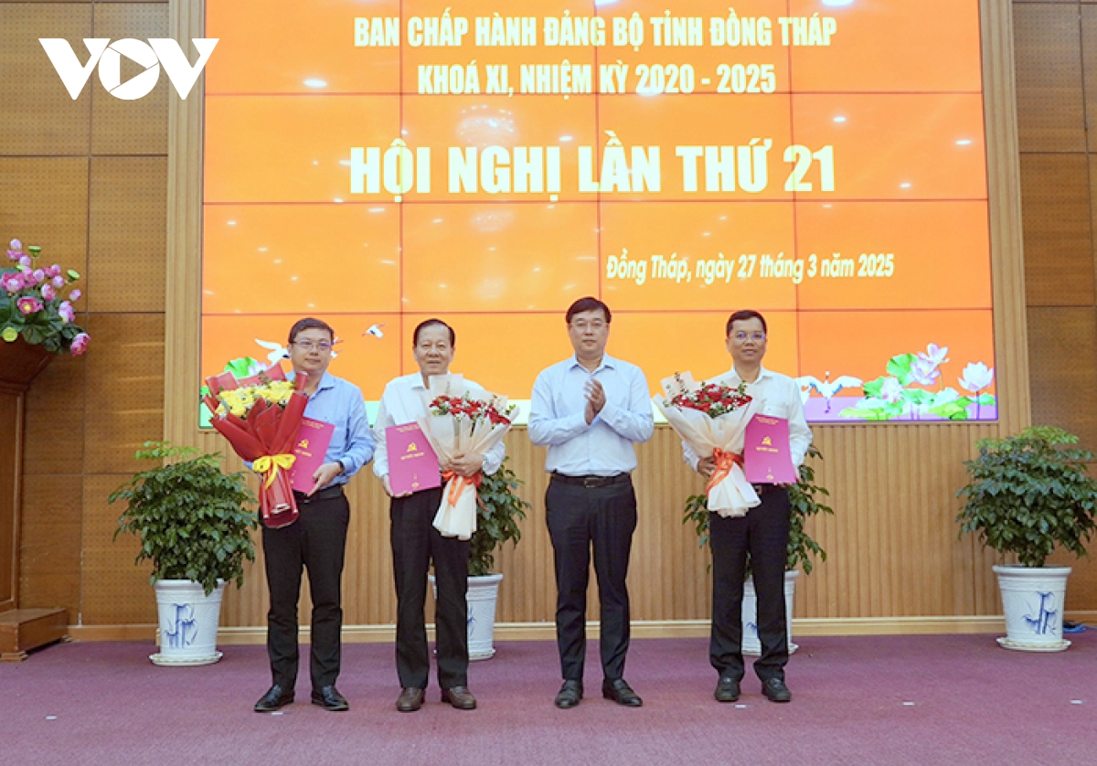 Ban Bí thư chuẩn y ông Trần Trí Quang giữ chức Phó Bí thư Tỉnh ủy Đồng Tháp