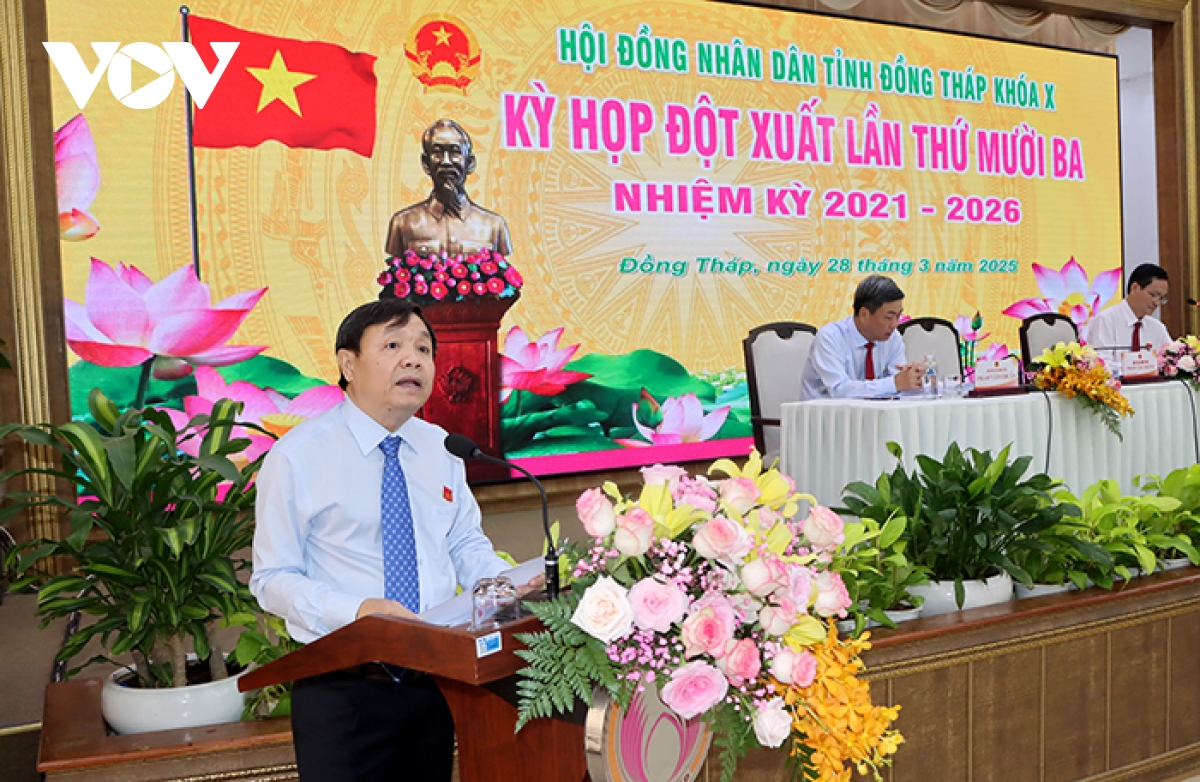 Ông trần trí quang được bầu làm chủ tịch tỉnh Đồng tháp hình ảnh 1 Ong tran tri quang duoc bau lam chu tich tinh Dong thap hinh anh 1