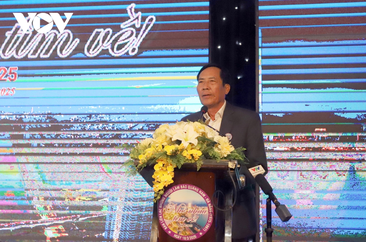 gặp mặt hơn 200 người làm báo nhân kỷ niệm 50 năm giải phóng tỉnh quảng nam và tp Đà nẵng hình ảnh 6 gap mat hon 200 nguoi lam bao nhan ky niem 50 nam giai phong tinh quang nam va tp Da nang hinh anh 6