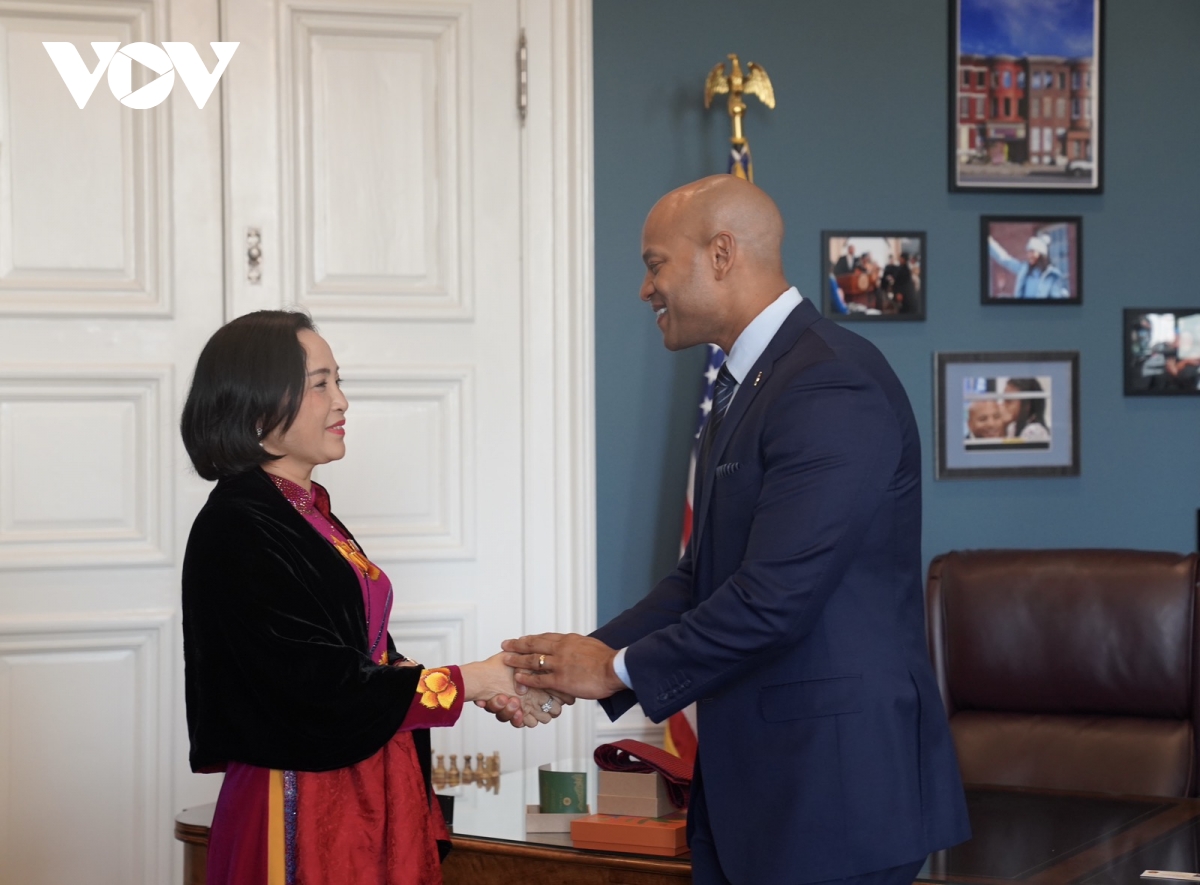 phó chủ tịch quốc hội nguyễn thị thanh gặp nhiều quan chức bang maryland, mỹ hình ảnh 1 pho chu tich quoc hoi nguyen thi thanh gap nhieu quan chuc bang maryland, my hinh anh 1