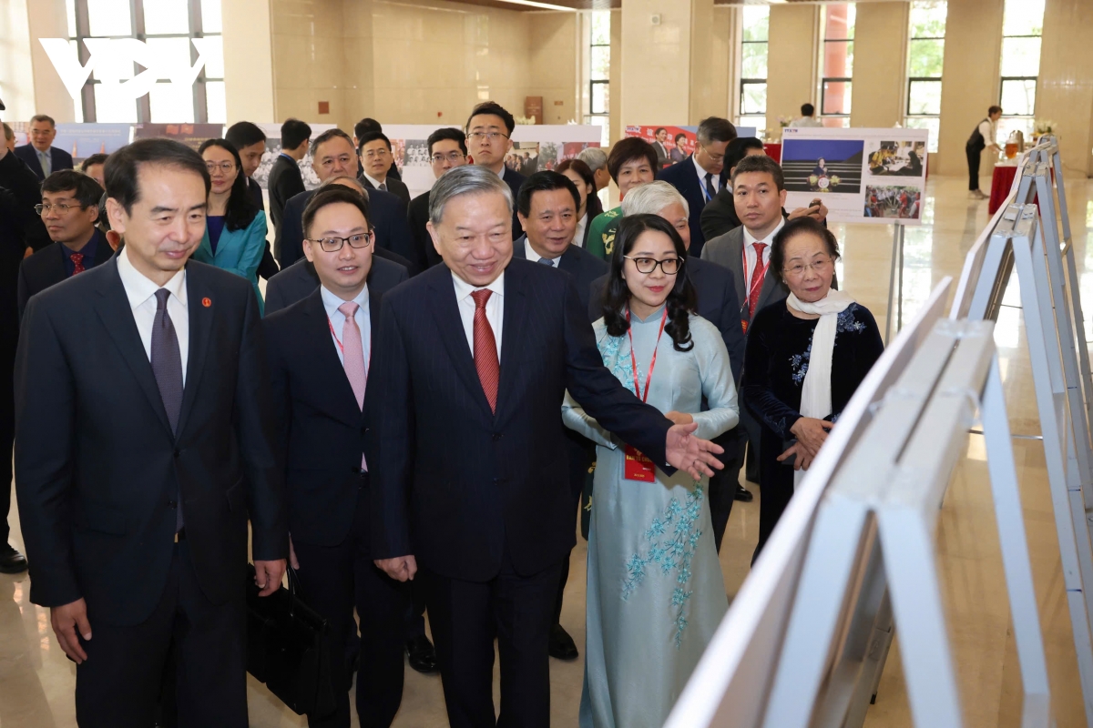 tong bi thu to lam du gap go luu hoc sinh, sinh vien viet nam - trung quoc hinh anh 2