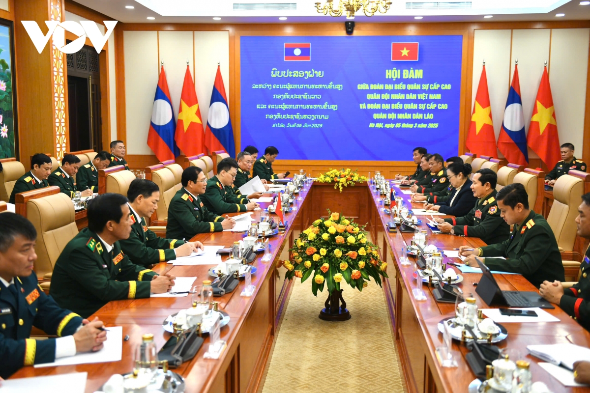 tân tổng tham mưu trưởng quân đội nhân dân lào thăm chính thức việt nam hình ảnh 4 tan tong tham muu truong quan doi nhan dan lao tham chinh thuc viet nam hinh anh 4