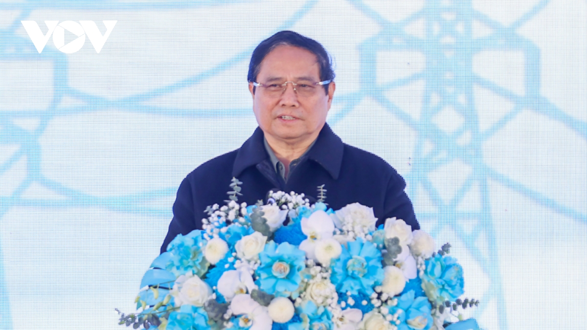 thu tuong du le khoi cong duong day tai dien 500 kv lao cai - vinh yen hinh anh 2