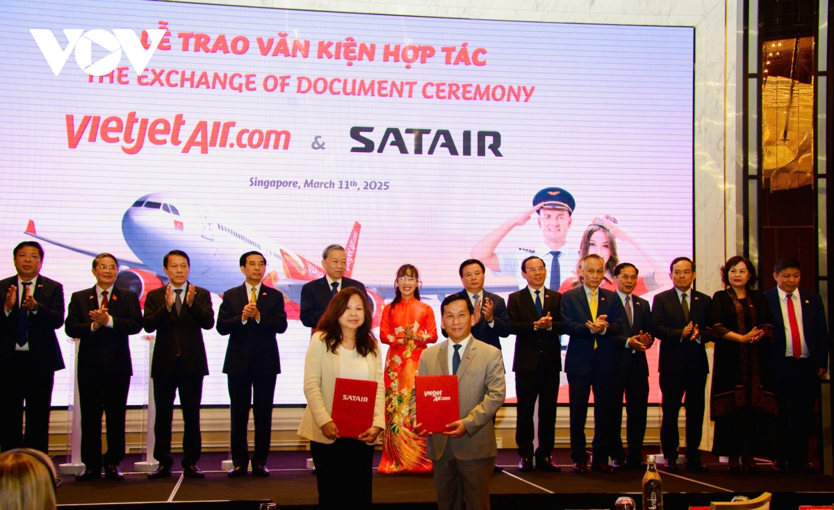tong bi thu chung kien vietjet cong bo duong bay thang singapore - phu quoc hinh anh 4