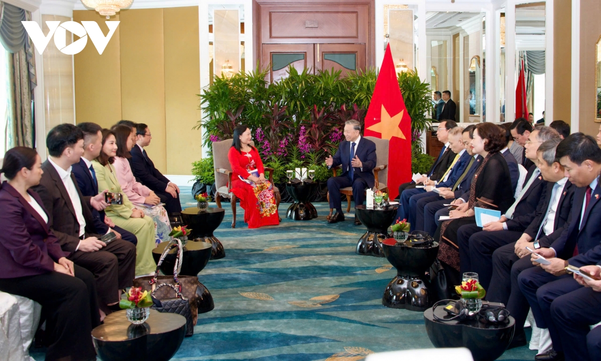 tổng bí thư tô lâm tiếp các doanh nghiệp hàng đầu singapore hình ảnh 1 tong bi thu to lam tiep cac doanh nghiep hang dau singapore hinh anh 1