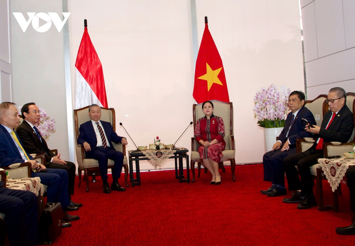 tổng bí thư tô lâm gặp chủ tịch hạ viện indonesia puan maharani hình ảnh 2 tong bi thu to lam gap chu tich ha vien indonesia puan maharani hinh anh 2
