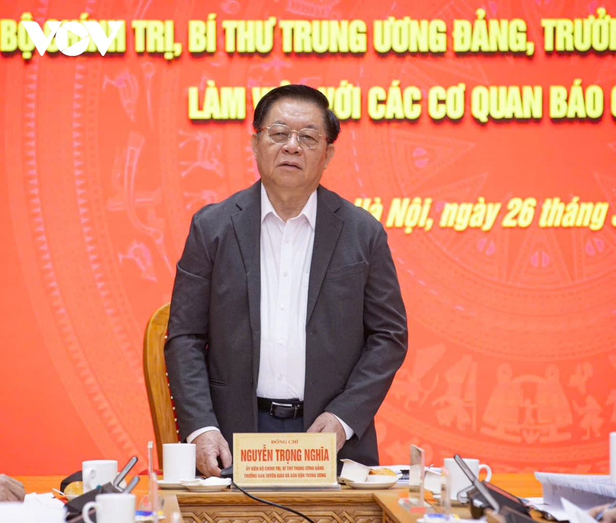 Ông nguyễn trọng nghĩa đề nghị các cơ quan báo chí chủ lực quyết liệt tinh gọn hình ảnh 3 Ong nguyen trong nghia de nghi cac co quan bao chi chu luc quyet liet tinh gon hinh anh 3