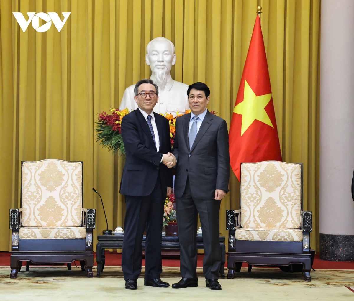 chu tich nuoc luong cuong tiep bo truong ngoai giao han quoc hinh anh 1