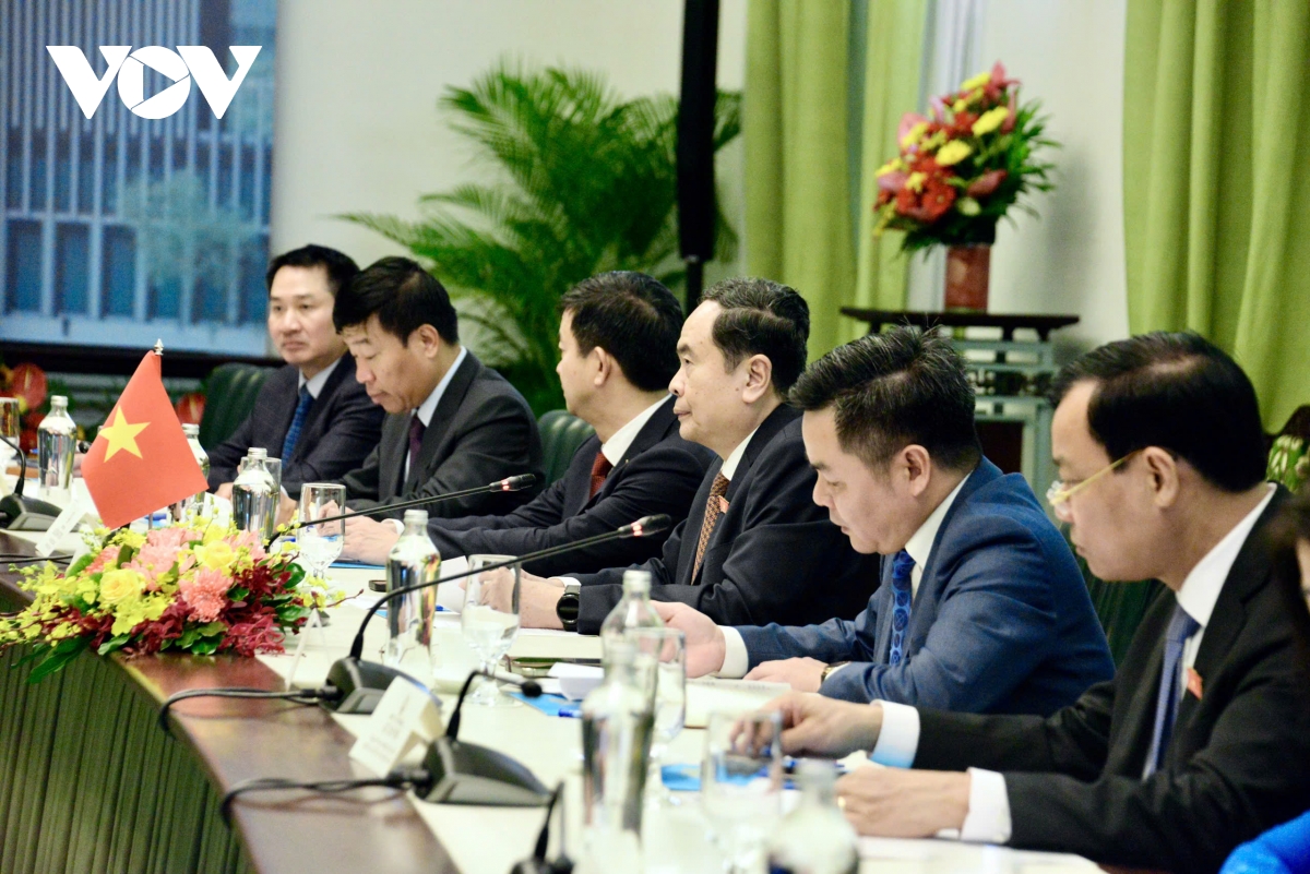 Chủ tịch Quốc hội Trần Thanh Mẫn tiếp Phó Chủ tịch Hạ viện Cộng hòa Belarus