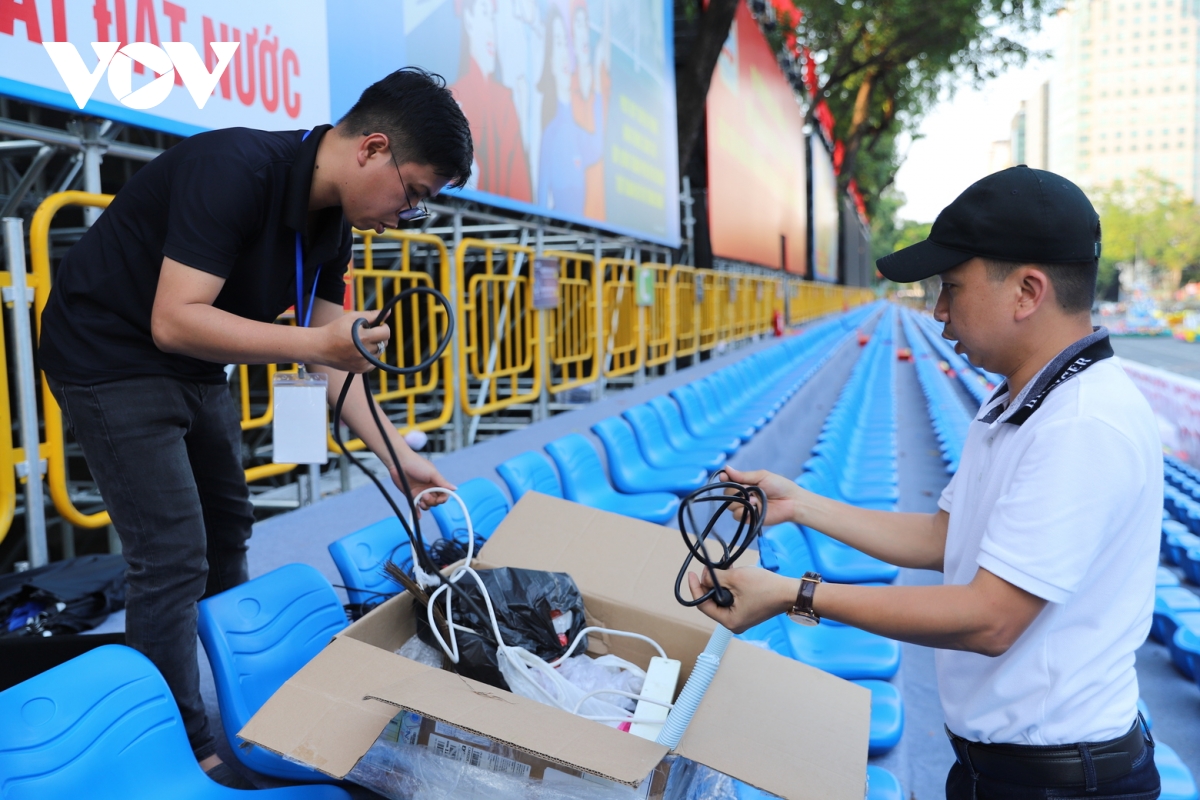 vov truyền tải trực tiếp khí thế hào hùng lễ kỷ niệm 50 năm thống nhất đất nước hình ảnh 1 vov truyen tai truc tiep khi the hao hung le ky niem 50 nam thong nhat dat nuoc hinh anh 1