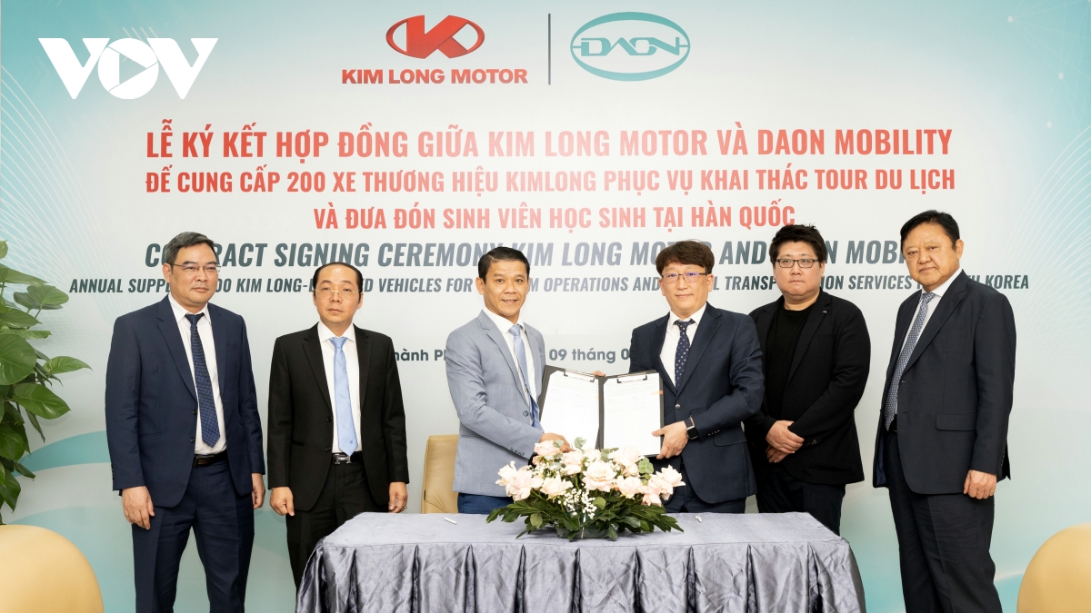 200 xe buýt thương hiệu kim long motor xuất khẩu sang hàn quốc hình ảnh 1 200 xe buyt thuong hieu kim long motor xuat khau sang han quoc hinh anh 1