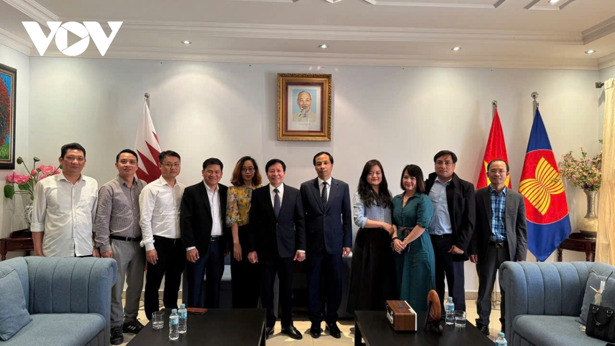 cơ quan truyền thông qatar muốn hợp tác và chia sẻ với vov trong nhiều lĩnh vực hình ảnh 2 co quan truyen thong qatar muon hop tac va chia se voi vov trong nhieu linh vuc hinh anh 2