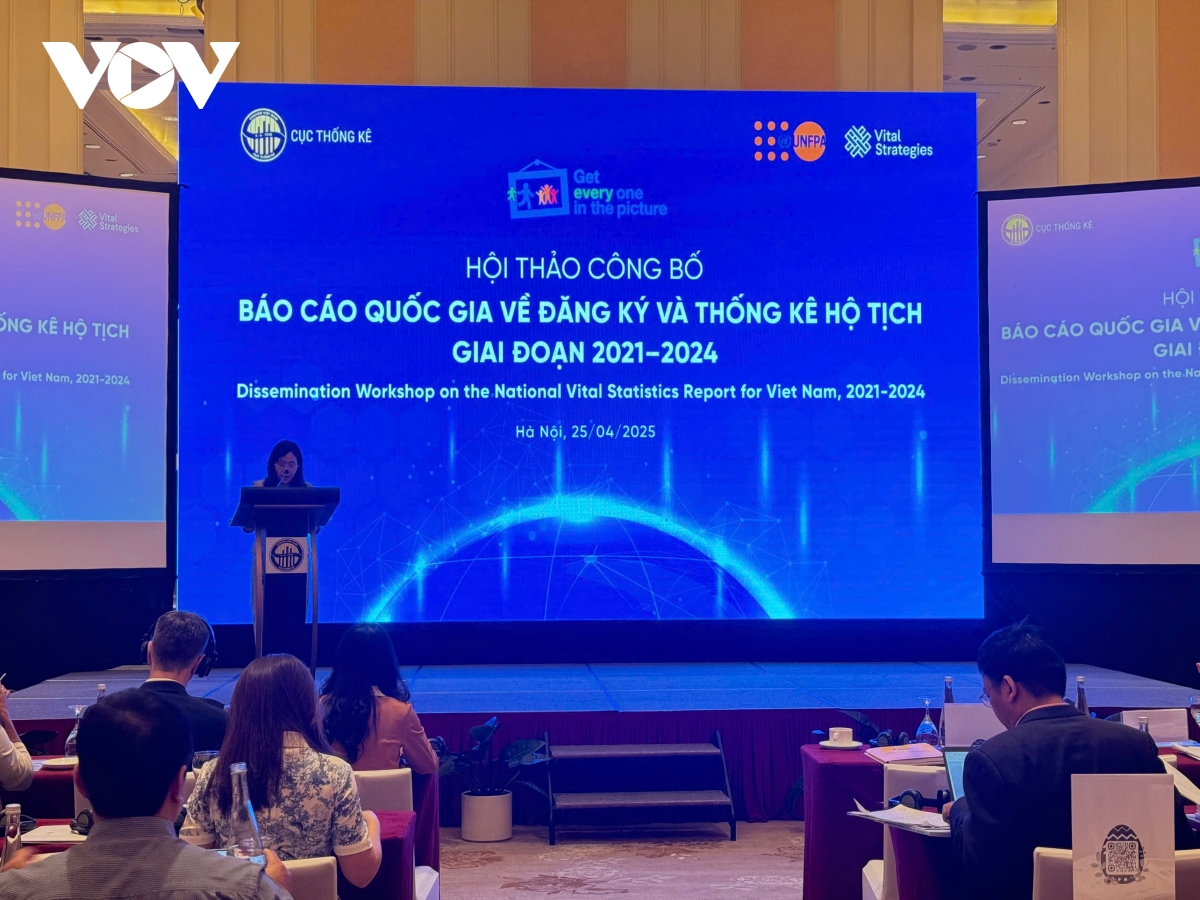 lần đầu công bố báo cáo quốc gia về đăng ký và thống kê hộ tịch hình ảnh 1 lan dau cong bo bao cao quoc gia ve dang ky va thong ke ho tich hinh anh 1