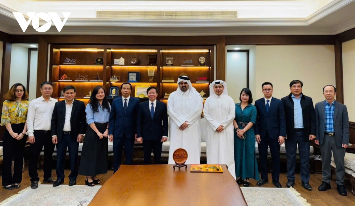 cơ quan truyền thông qatar muốn hợp tác và chia sẻ với vov trong nhiều lĩnh vực hình ảnh 6 co quan truyen thong qatar muon hop tac va chia se voi vov trong nhieu linh vuc hinh anh 6