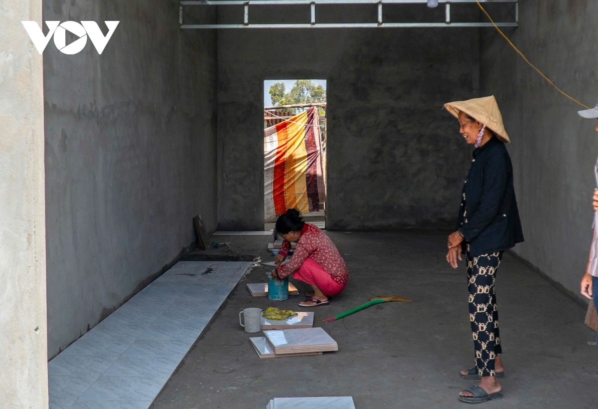 niềm vui nhà mới của đồng bào khmer ở cà mau hình ảnh 1 niem vui nha moi cua dong bao khmer o ca mau hinh anh 1