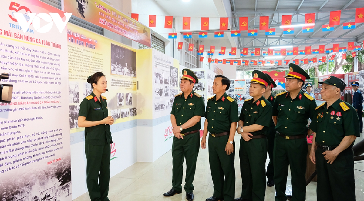 quân khu 5 triển lãm 50 năm vang mãi bản hùng ca toàn thắng hình ảnh 5 quan khu 5 trien lam 50 nam vang mai ban hung ca toan thang hinh anh 5