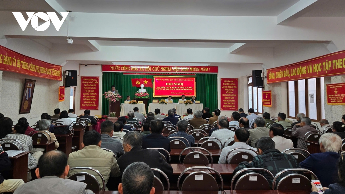 cử tri lâm Đồng lo cán bộ Đắk nông và bình thuận vất vả sau sáp nhập hình ảnh 1 cu tri lam Dong lo can bo Dak nong va binh thuan vat va sau sap nhap hinh anh 1
