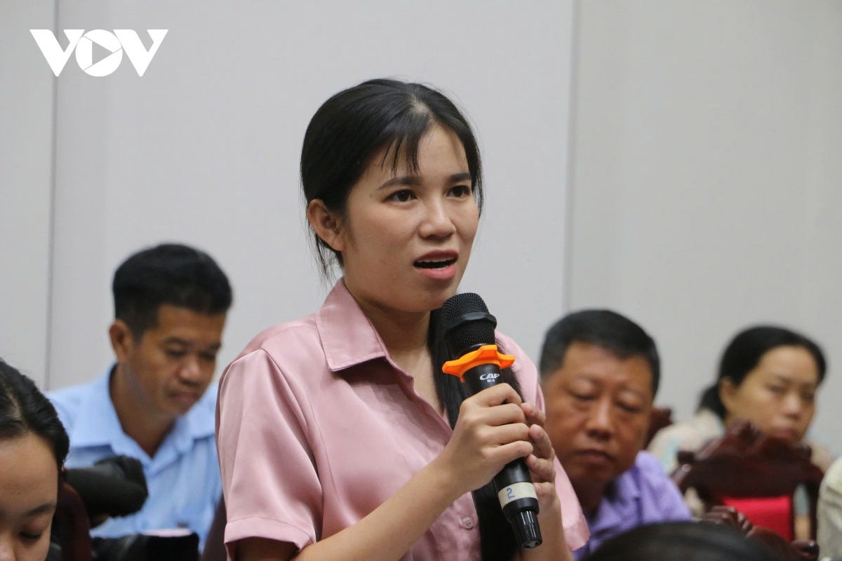 phó chủ tịch nước võ thị Ánh xuân tiếp xúc cử tri tại an giang hình ảnh 4 pho chu tich nuoc vo thi Anh xuan tiep xuc cu tri tai an giang hinh anh 4