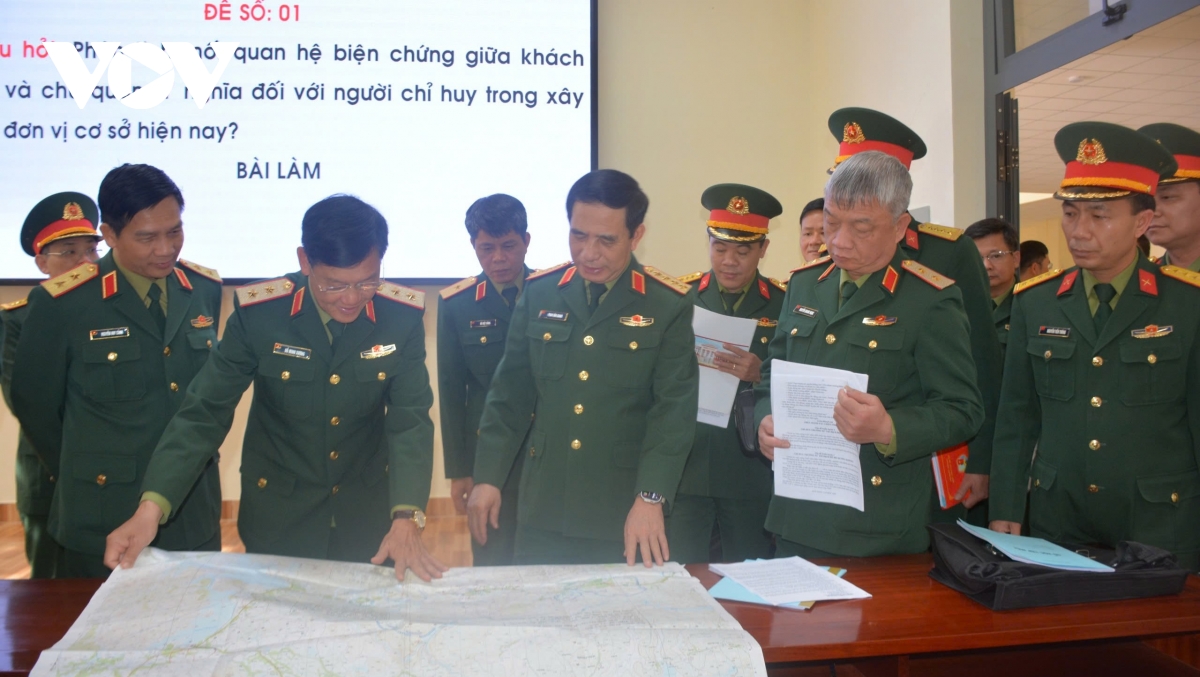Đại tướng phan văn giang làm việc với học viện lục quân hình ảnh 4 Dai tuong phan van giang lam viec voi hoc vien luc quan hinh anh 4