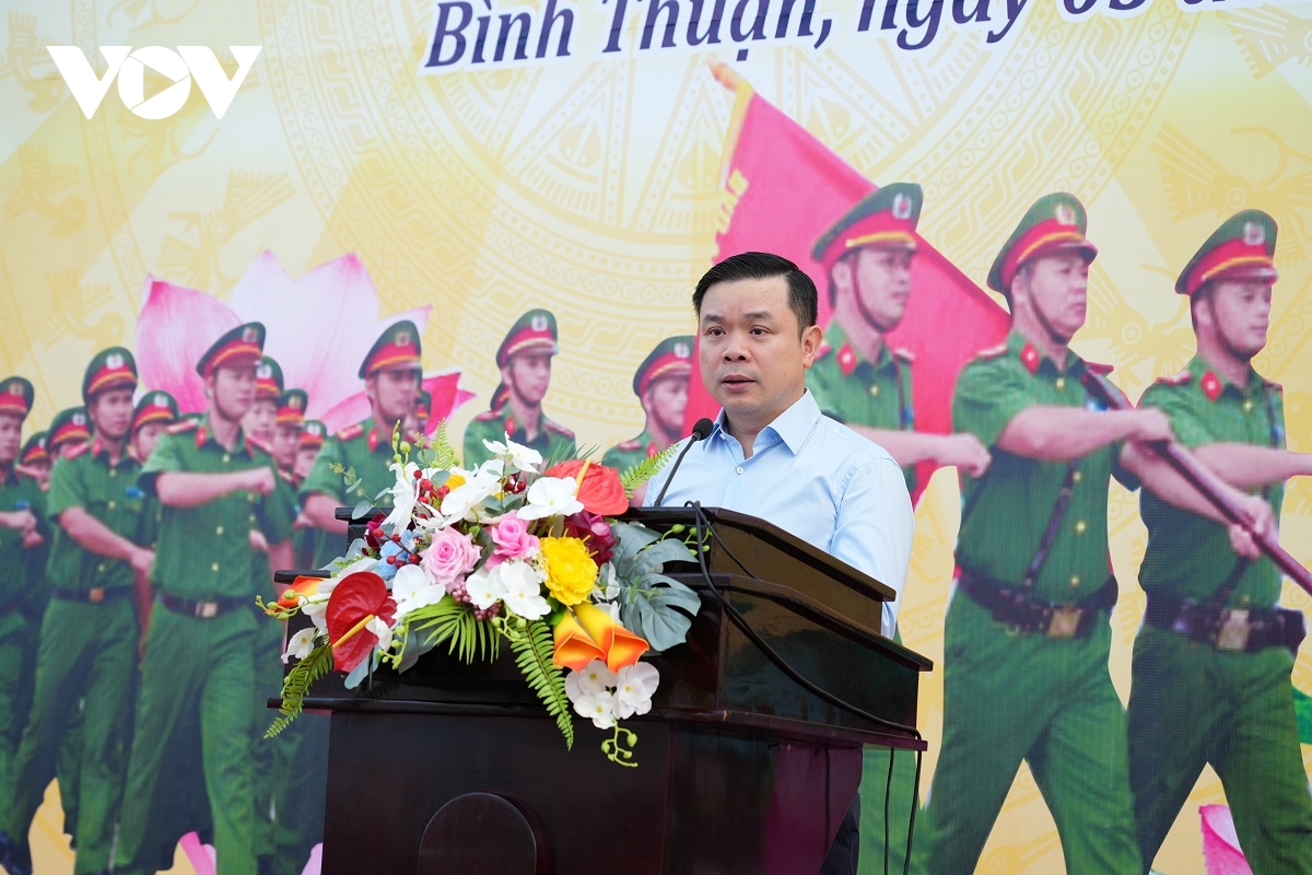 Bình Thuận ra quân cao điểm tấn công trấn áp tội phạm