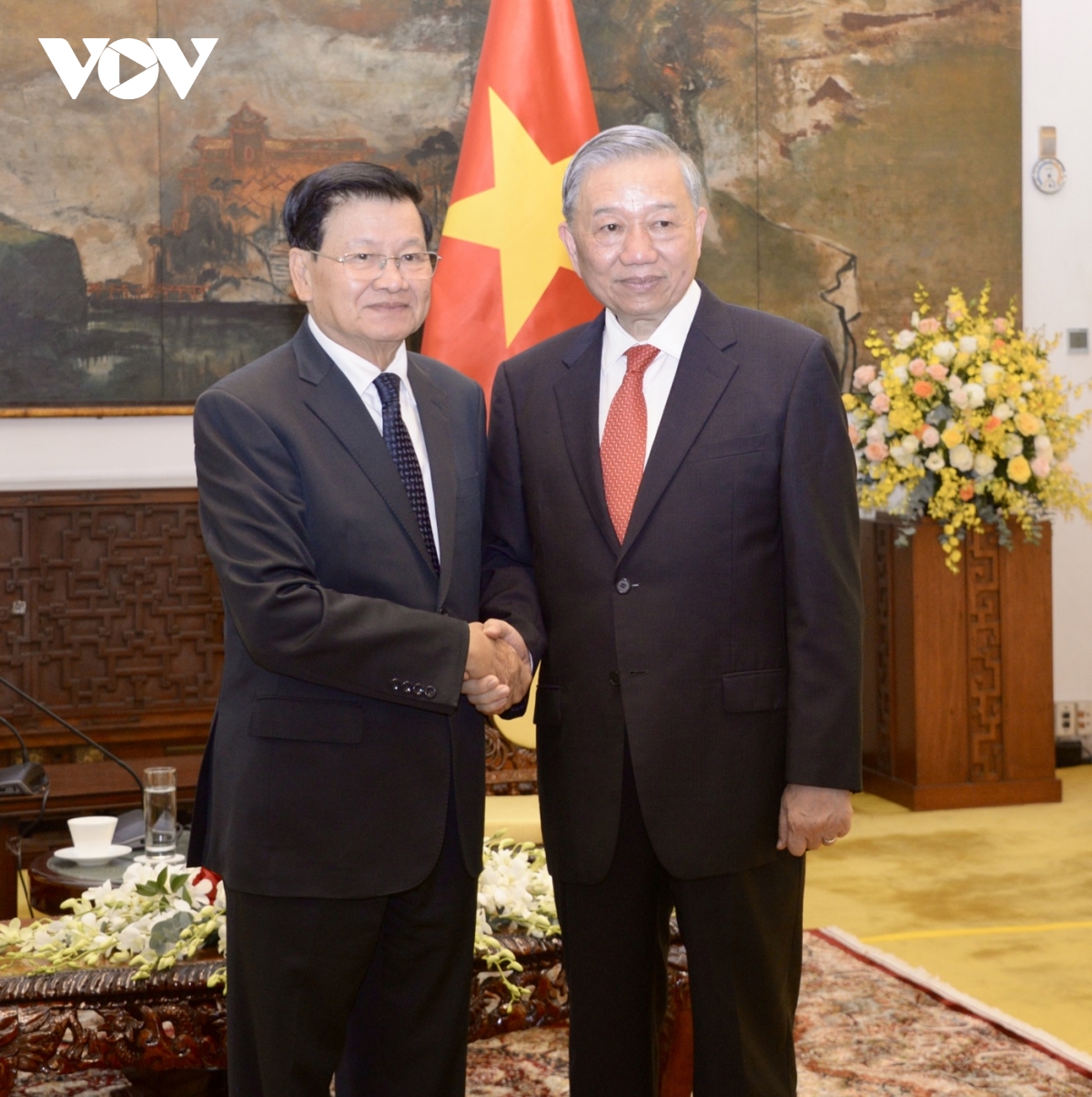 tổng bí thư tô lâm hội kiến tổng bí thư, chủ tịch nước lào thongloun sisoulith hình ảnh 2 tong bi thu to lam hoi kien tong bi thu, chu tich nuoc lao thongloun sisoulith hinh anh 2