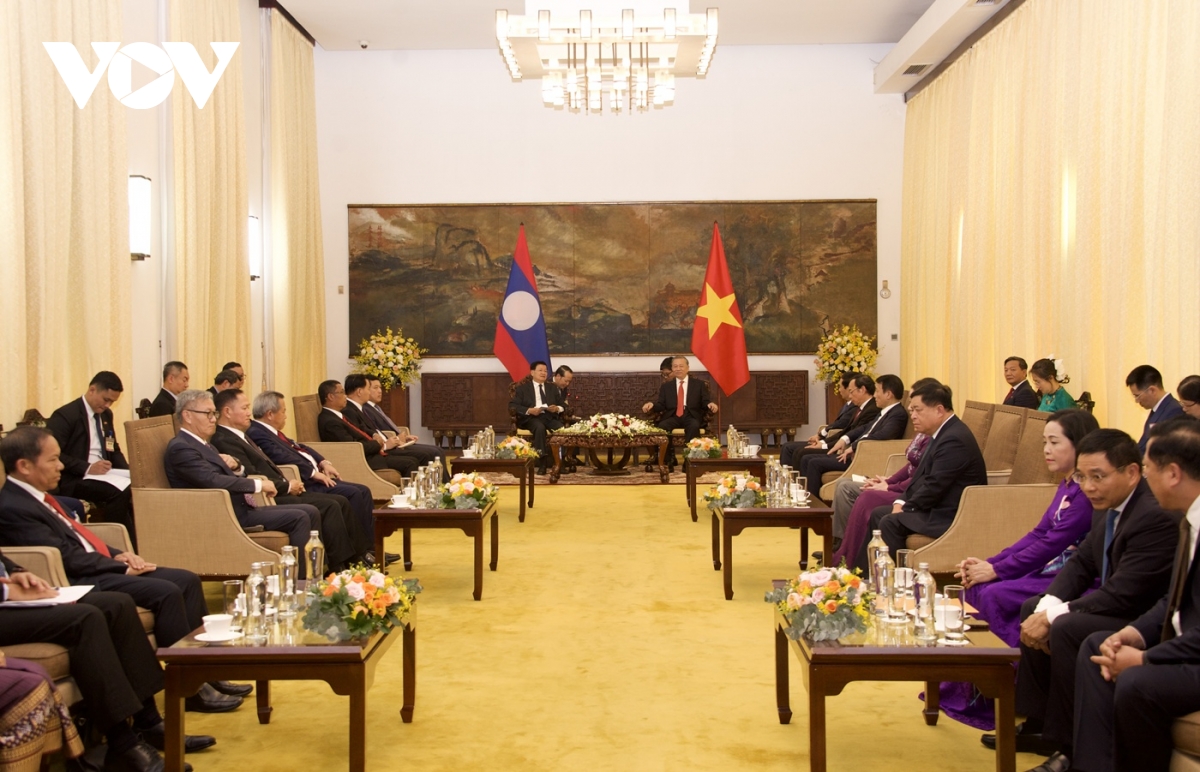 tong bi thu to lam hoi kien tong bi thu, chu tich nuoc lao thongloun sisoulith hinh anh 7