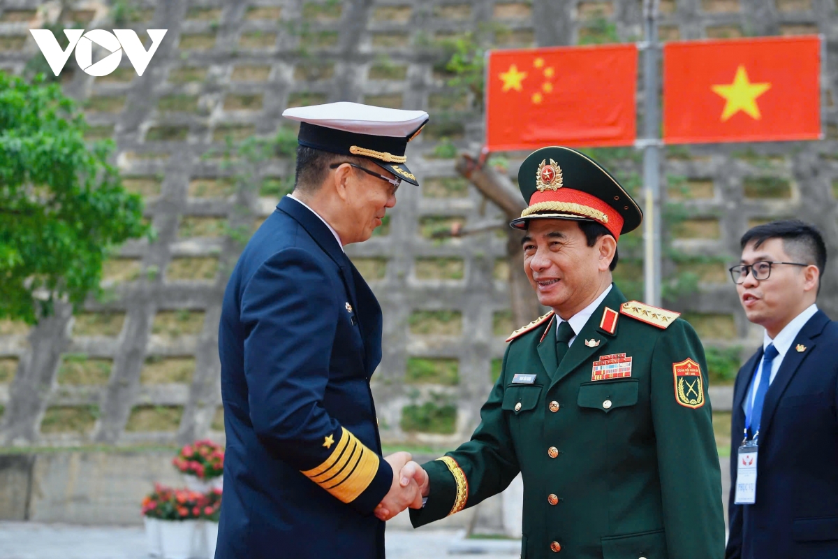 Đại tướng phan văn giang đón bộ trưởng quốc phòng trung quốc Đổng quân hình ảnh 1 Dai tuong phan van giang don bo truong quoc phong trung quoc Dong quan hinh anh 1