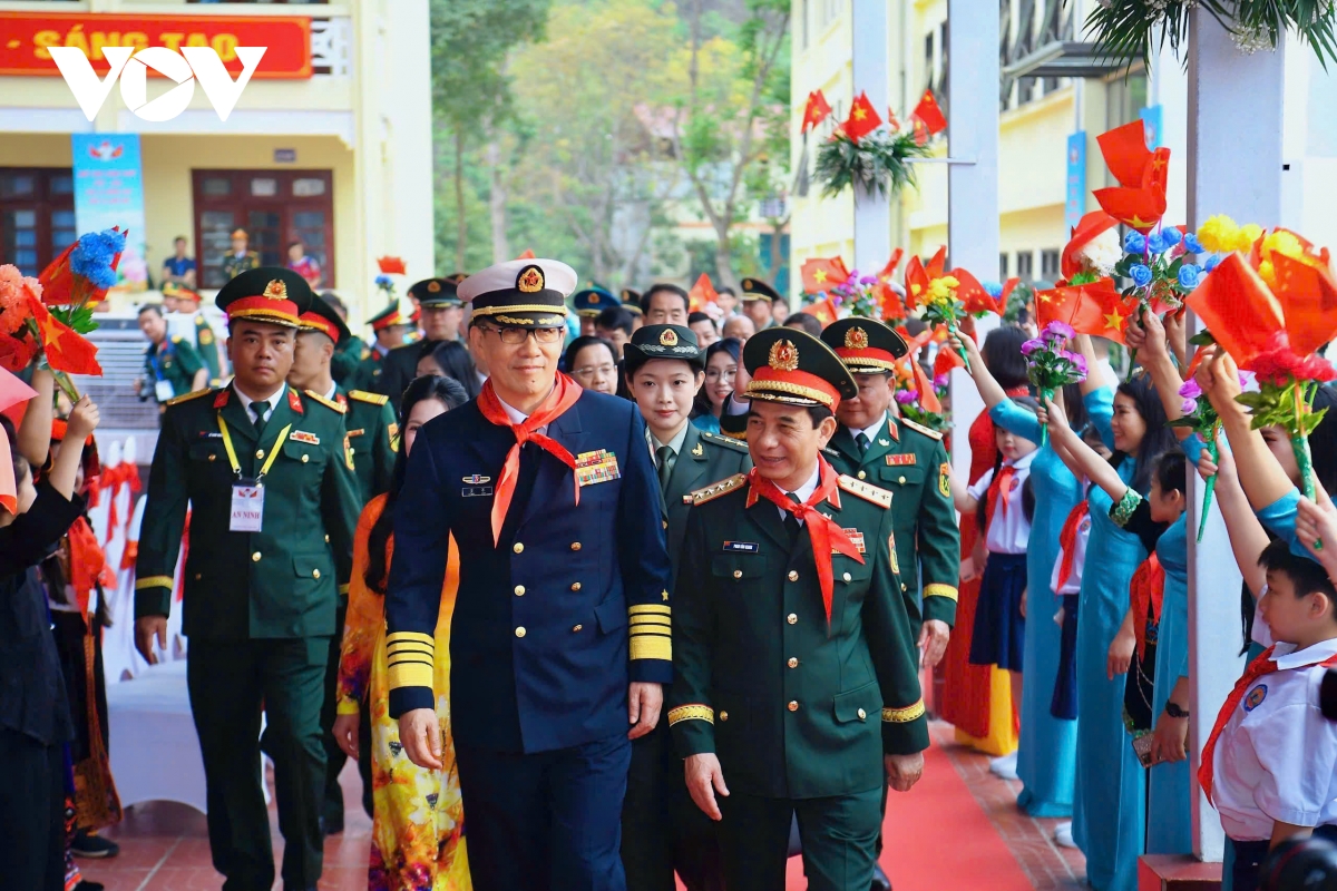 Đại tướng phan văn giang đón bộ trưởng quốc phòng trung quốc Đổng quân hình ảnh 5 Dai tuong phan van giang don bo truong quoc phong trung quoc Dong quan hinh anh 5