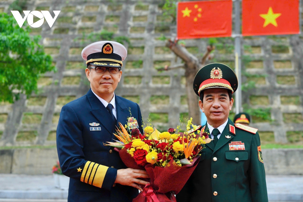 Đại tướng phan văn giang đón bộ trưởng quốc phòng trung quốc Đổng quân hình ảnh 2 Dai tuong phan van giang don bo truong quoc phong trung quoc Dong quan hinh anh 2