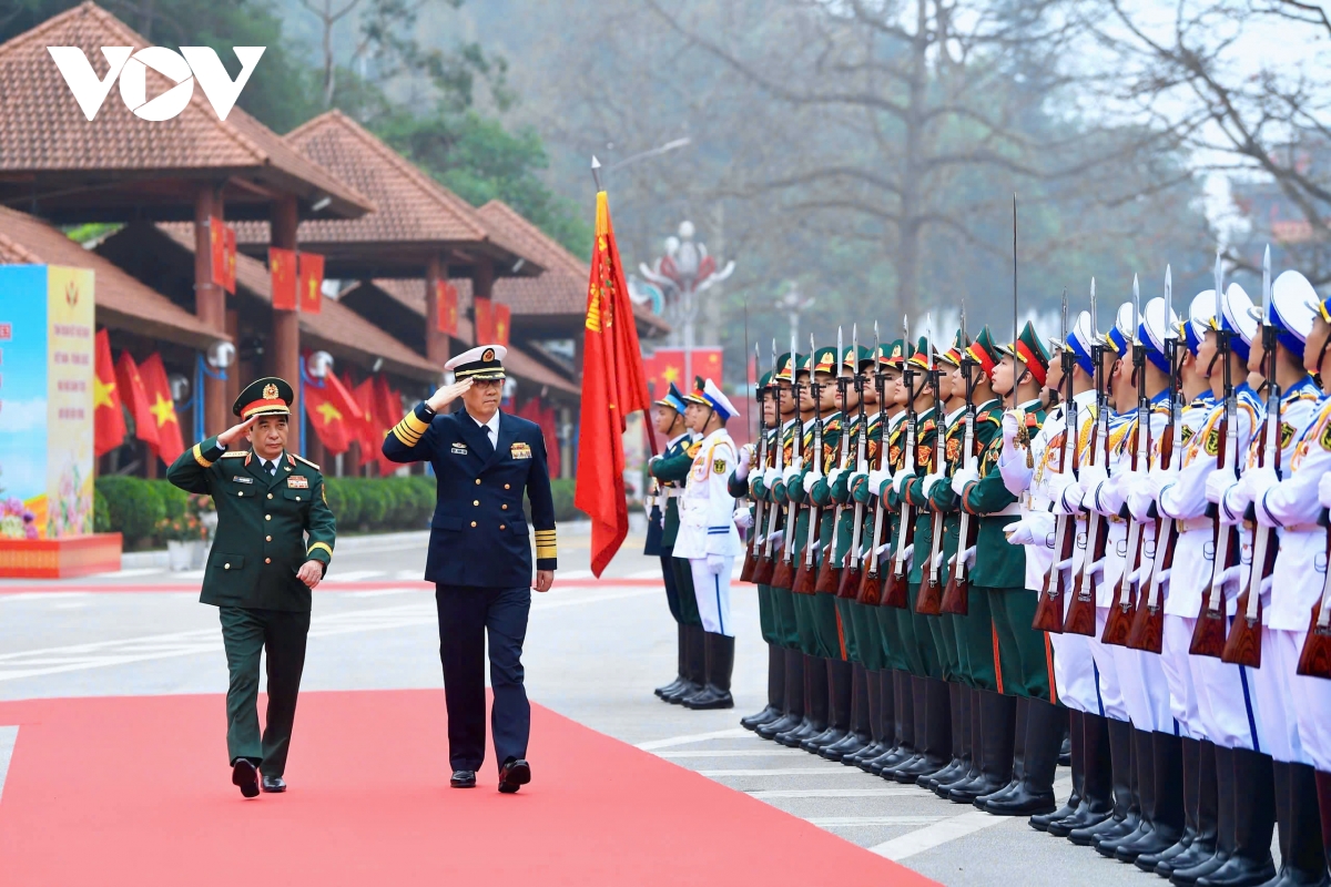 Đại tướng phan văn giang đón bộ trưởng quốc phòng trung quốc Đổng quân hình ảnh 3 Dai tuong phan van giang don bo truong quoc phong trung quoc Dong quan hinh anh 3