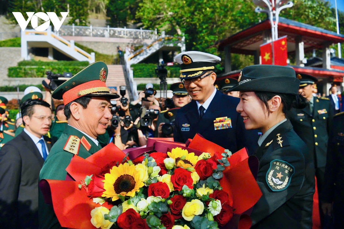 Đại tướng Phan Văn Giang dự Giao lưu hữu nghị quốc phòng biên giới Việt - Trung