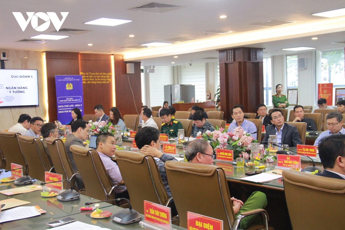 bộ công an khởi động cuộc thi giải pháp công nghệ data for life mùa 3 hình ảnh 2 bo cong an khoi dong cuoc thi giai phap cong nghe data for life mua 3 hinh anh 2
