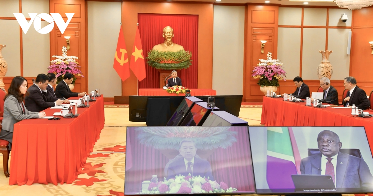 tổng bí thư tô lâm điện đàm với tổng thống cộng hòa nam phi cyril ramaphosa hình ảnh 2 tong bi thu to lam dien dam voi tong thong cong hoa nam phi cyril ramaphosa hinh anh 2