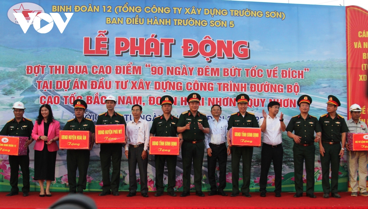 phát động 90 ngày đêm bứt tốc về đích cao tốc hoài nhơn - quy nhơn hình ảnh 2 phat dong 90 ngay dem but toc ve dich cao toc hoai nhon - quy nhon hinh anh 2