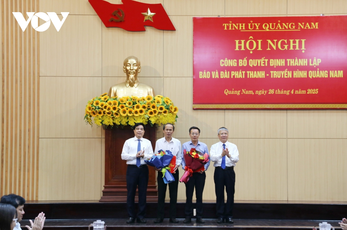 Hợp nhất Báo và Đài Phát thanh Truyền hình Quảng Nam