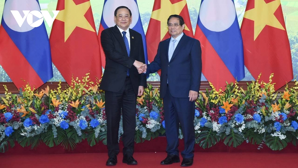 Việt Nam - Lào nhất trí hướng tới kim ngạch thương mại song phương 5 tỷ USD