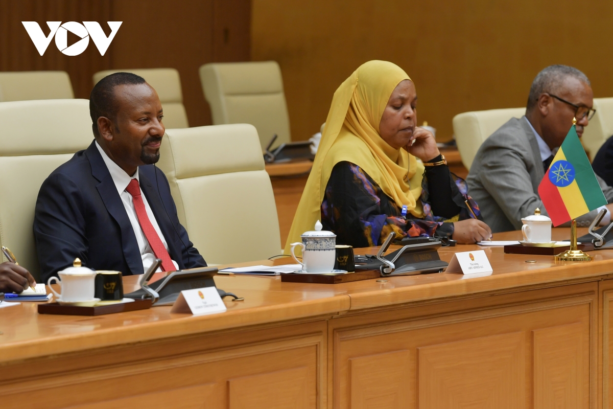 lễ đón thủ tướng ethiopia và phu nhân thăm chính thức việt nam hình ảnh 14 le don thu tuong ethiopia va phu nhan tham chinh thuc viet nam hinh anh 14