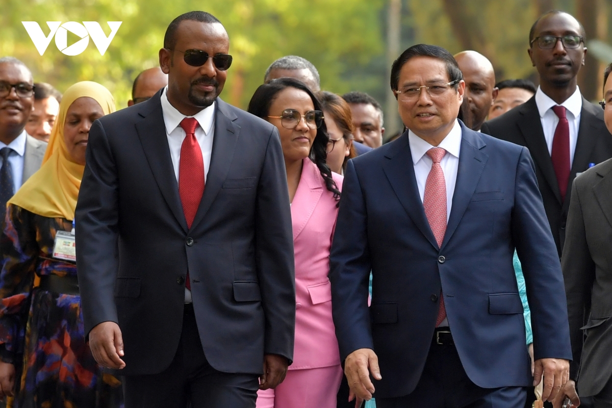 lễ đón thủ tướng ethiopia và phu nhân thăm chính thức việt nam hình ảnh 7 le don thu tuong ethiopia va phu nhan tham chinh thuc viet nam hinh anh 7